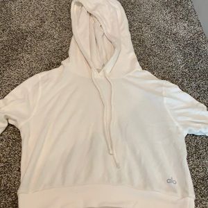 Alo yoga cropped hoodie